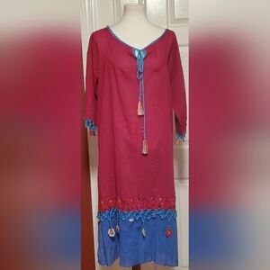 Handmade cotton dress